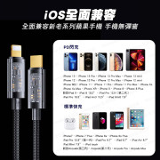 JOYROOM - 星際系列快充數據線 快速充電線 叉電線 USB-A to Lightning 2.4A 2米 - 黑色 (i1617)