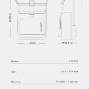 KINGSONS - KS3320W 高級休閒輕薄商務15.6寸筆記本電腦背囊 雙肩包 背包 -  (i1798)