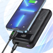 AWEi - P169K 20000mAh 自帶充電線 流動電源 尿袋 充電寶 移動電源 行動電源 power bank -  (多色選擇) (i1877)