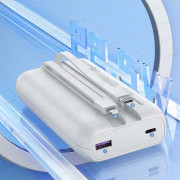 AWEi - P169K 20000mAh 自帶充電線 流動電源 尿袋 充電寶 移動電源 行動電源 power bank -  (多色選擇) (i1877)