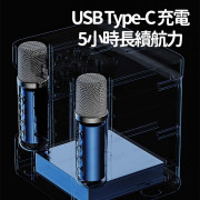 SU-YOSD YS-203 無線K歌音箱 卡拉OK音箱 藍牙播放器 雙Mic版 - (多色選擇) (i607)